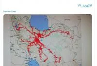 توییت جهانپور درباره نقشه انتشار کرونا از قم به دیگر استان‌ها