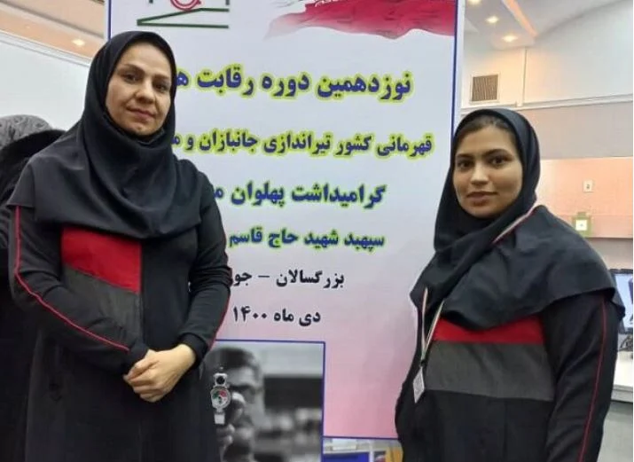 تاریخسازی بانوان دارای معلولیت قم در مسابقات پاراتیراندازی قهرمانی کشور