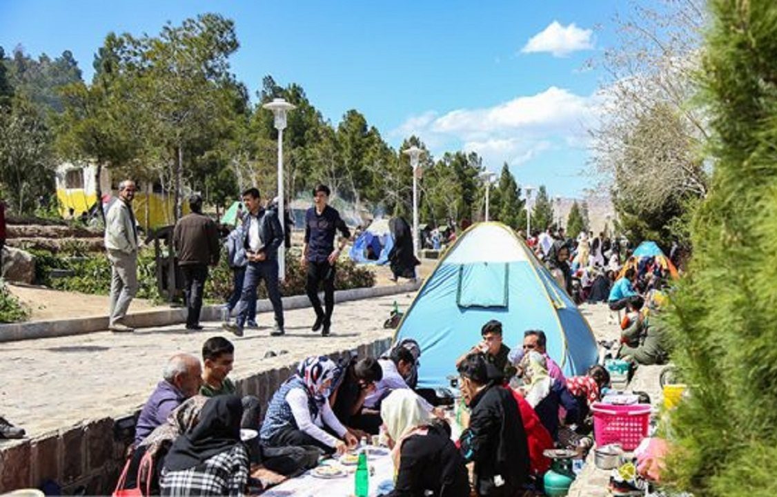 اسکان نوروزی در ۶ بوستان قم