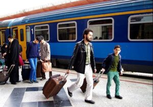 خروجی مسافر از راه‌آهن قم ۶۱ درصد رشد کرد