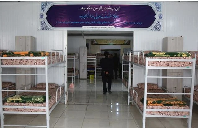 اسکان زائران در حرم مطهر حضرت معصومه(س)