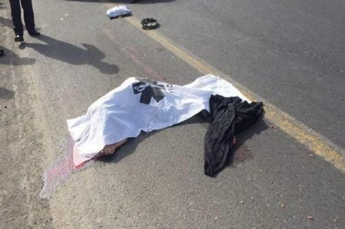 ۲ کشته در برخورد خودروی سواری پژو پارس با تیربرق