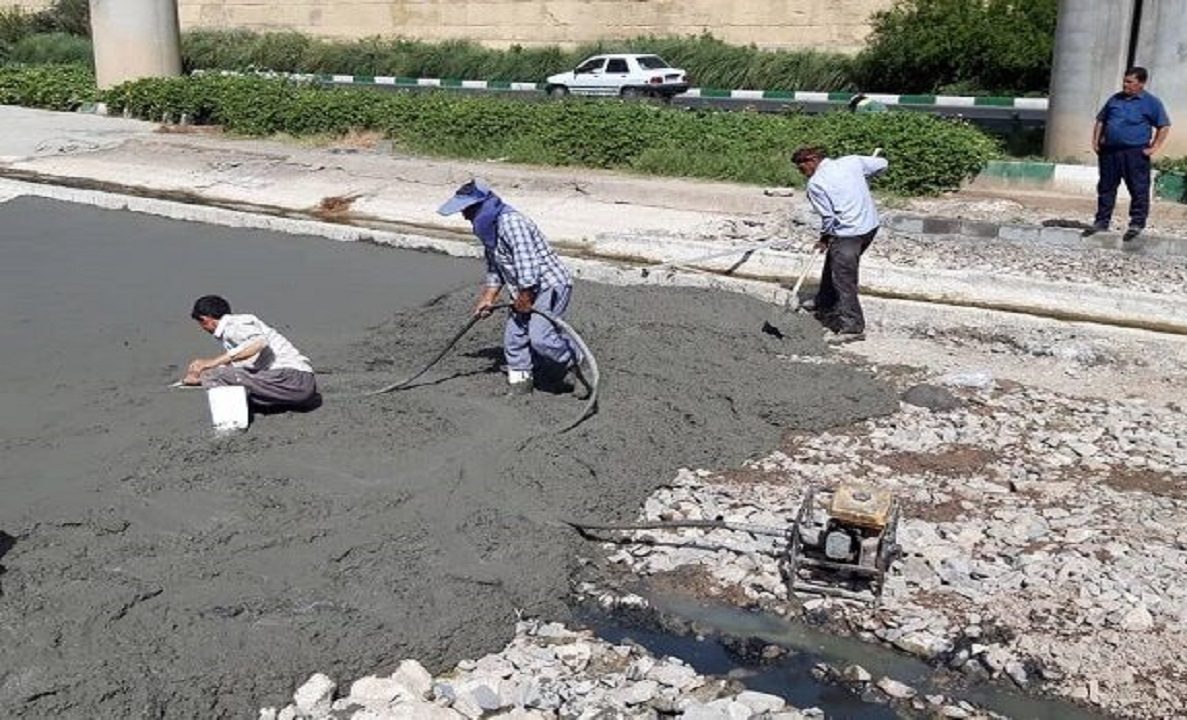 مسیر رودخانه قم بهسازی شد