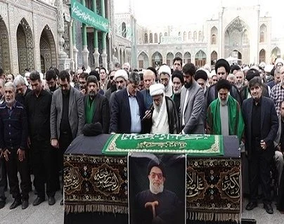 قم،آرامگاه ابدی پیکر نماینده سابق امام خمینی (ره) در سوریه شد