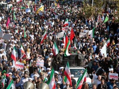 پیغام نوجوانان دهه هشتادی و نودی قمی در راهپیمایی ۲۲ بهمن
