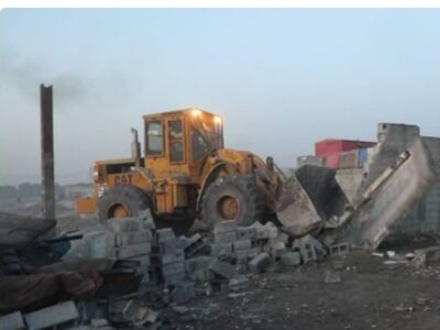 ۳۵ هزار مترمربع ساخت و ساز غیرمجاز در دستجرد تخریب شد