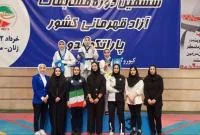 کسب مدال نقره هوگوپوش قم درمسابقات قهرمانی پاراتکواندوبانوان کشور