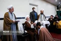 مراسم عمامه گذاری جمعی از طلاب در قم برگزار شد