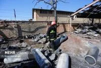 انفجار سیلندرهای گاز LPG خودرو در قم حادثه آفرید