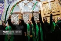 آیین سنتی عزاداری «مشق شمشیر» نجفی های مقیم قم