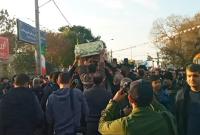 پیکر شهید گمنام در بوستان شهدای آذر قم خاکسپاری شد