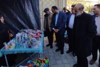 افتتاح بازارچه یلدایی در کتابخانه عمومی شهدای نوبهار قم