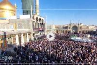 فیلم| شکوه حضور قمی‌ها در تشییع شهدای گمنام