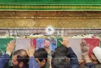 فیلم| طواف دو شهید قمی گرد مضجع شریف حرم حضرت معصومه(س)