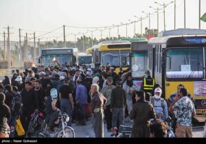 آغاز طرح انتقال زائران اربعین از قم به سوی مرزها از ۱۶ مرداد