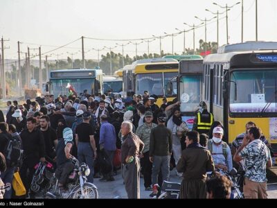 آغاز طرح انتقال زائران اربعین از قم به سوی مرزها از ۱۶ مرداد