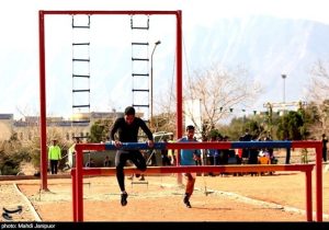 پایان مسابقات پنجگانه نظامی سپاه پاسداران در قم