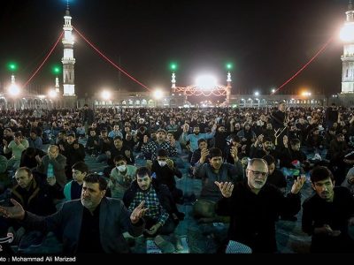 اجتماع مردمی “راه نصرالله” در مسجد جمکران برگزار شد