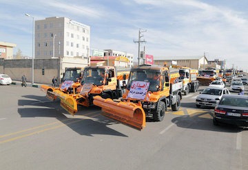 جاده‌های روستایی قم به تجهیزات فصل سرما مجهز شدند