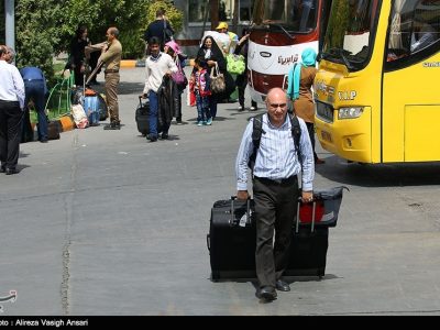 جابجایی ۲ میلیون مسافر از طریق پایانه‌های قم