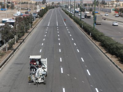 انجام ۸۰۰ کیلومتر خط‌کشی ترافیکی در شهر قم