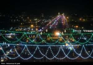 آماده‌سازی مسجد جمکران برای میزبانی از زائران نیمه شعبان