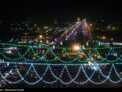 آماده‌سازی مسجد جمکران برای میزبانی از زائران نیمه شعبان