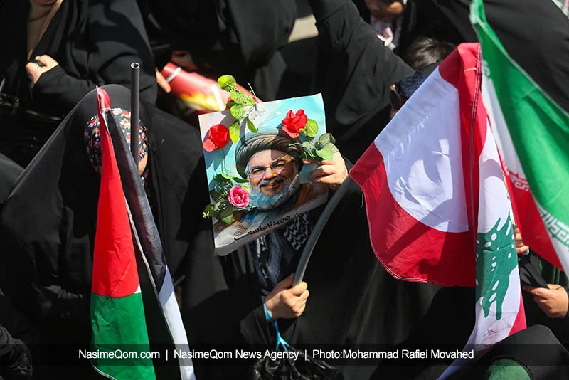 مردانه پای آرمان فلسطین