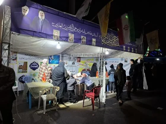 ارائه انواع خدمات به زائران جمکران در ۴ موکب امامزاده سید جمالالدین(ع)