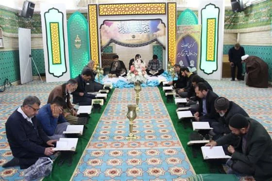 گزارش تصویری: مراسم جزء خوانی قرآن کریم در امامزاده علی بن جعفر(ع)قم
