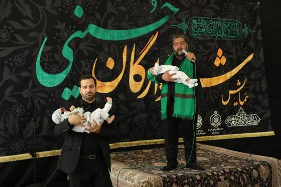 گزارش تصویری:همایش شیرخوارگان حسینی در امامزادگان ابراهیم و محمد(ع)قم