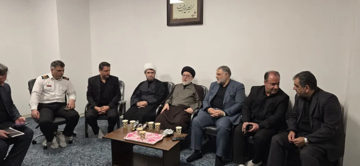 بازدید رئیس کل دادگستری و دادستان قم از ساختمان فرماندهی آتش نشانی