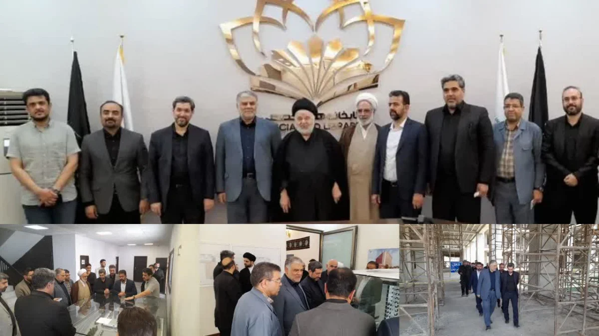 بازدید مدیران شهری قم از پروژههای بیمارستان نور و کتابخانه تاریخ اسلام