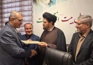 مراسم معارفه مدیر منطقه ۴ شهرداری قم برگزار شد