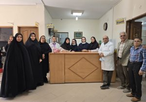 تجلیل از کادر درمان مرکز تالاسمی و هموفیلی قم به مناسبت روز پرستار