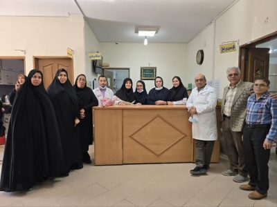 تجلیل از کادر درمان مرکز تالاسمی و هموفیلی قم به مناسبت روز پرستار