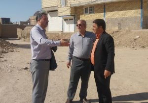 بررسی میدانی مدیران شهری از طرحهای توسعهای و خدماتی محله جمکران