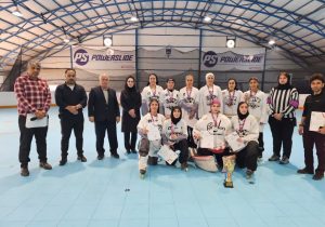 درخشش اسکیت قم در میدان تهران؛ نایب‌قهرمانی بانوان قم در اینلاین هاکی کشور