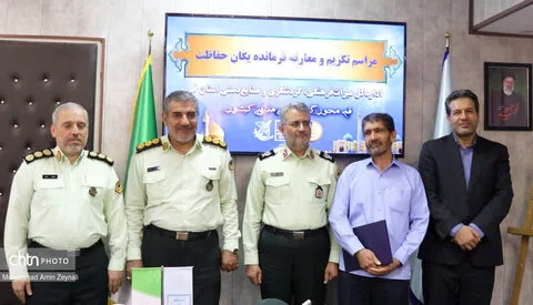 آیین معارفه فرمانده جدید یگان حفاظت میراث‌فرهنگی قم برگزار شد