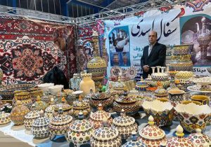 حضور پررنگ هنرمندان قمی در نمایشگاه صنایعدستی کرمانشاه