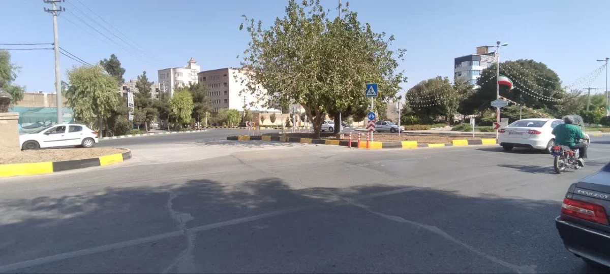 اتمام پروژه اصلاح هندسی میدان بسیج قم