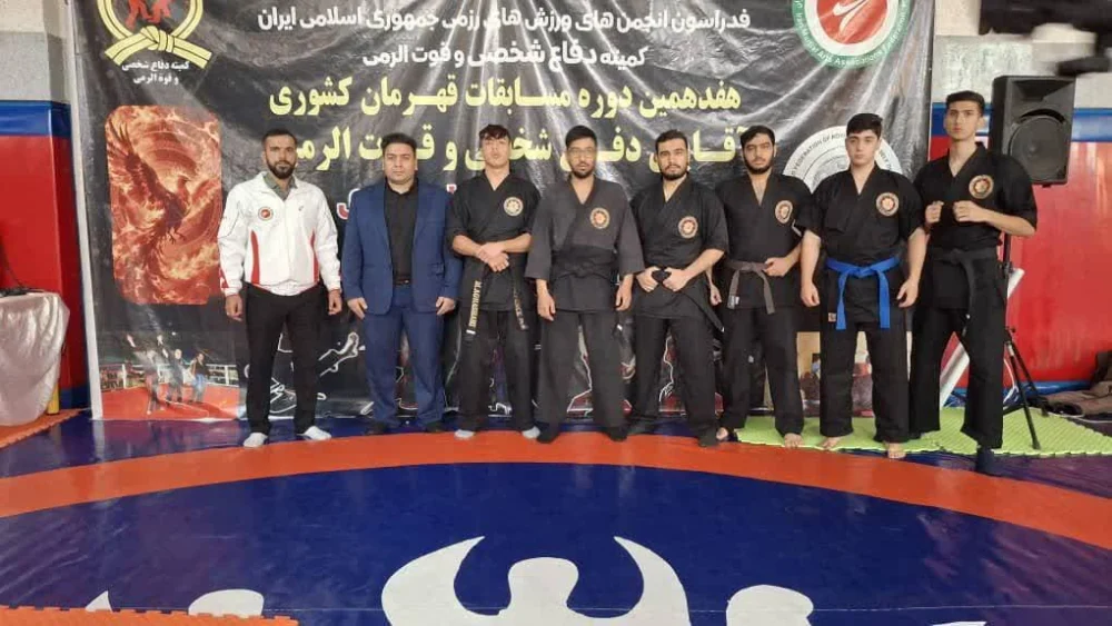 درخشش رزمی‌کاران قم در گیلان