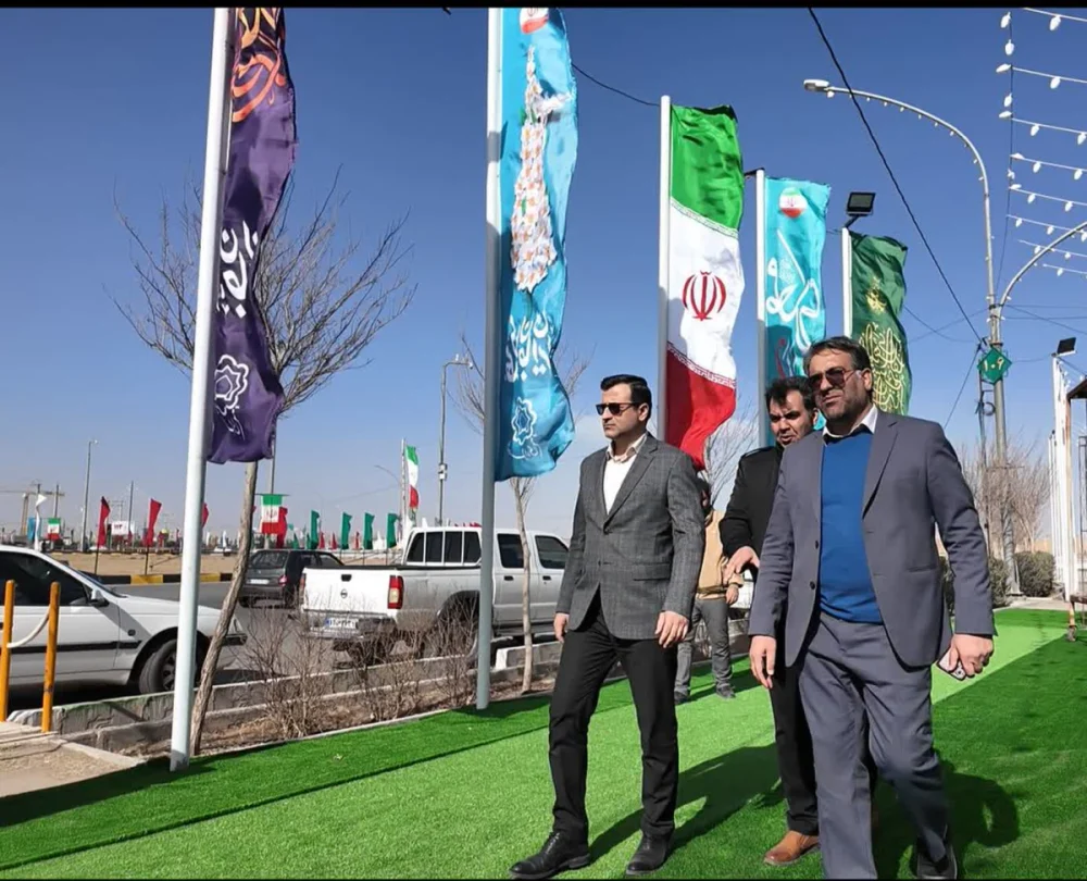 ارزیابی میدانی امکانات رفاهی و خدماتی بلوار پیامبر اعظم(ص) در آستانه جشن نیمه شعبان