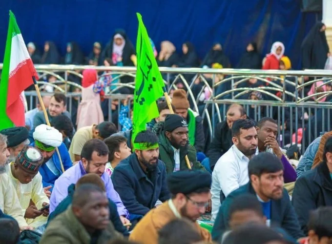 گردهمایی بین‌المللی انصارالمهدی در مسجد جمکران برگزار شد
