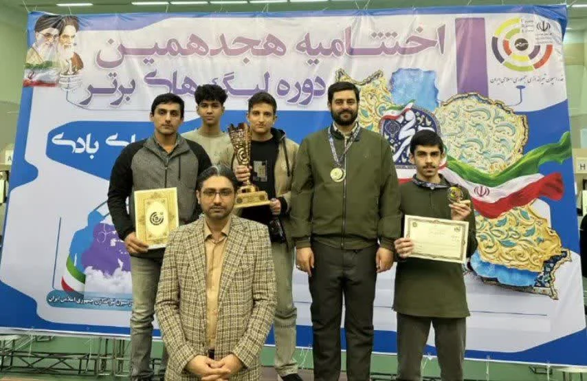 درخشش تیراندازان قم در خط پایان؛ صعود به لیگ برتر با کسب مدال‌های رنگارنگ