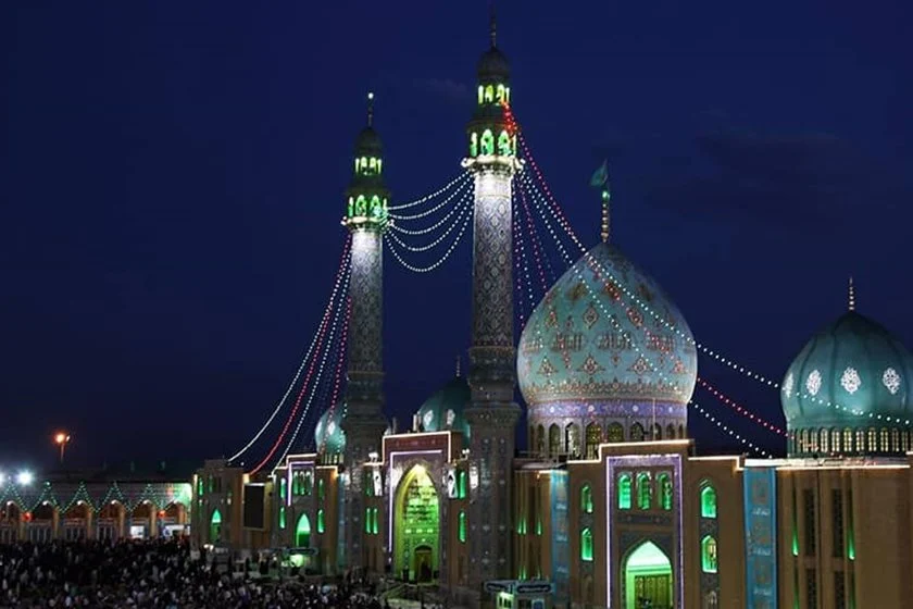 آماده‌سازی و فضا‌سازی معابر منتهی به مسجد جمکران همزمان با فرا رسیدن لیالی قدر