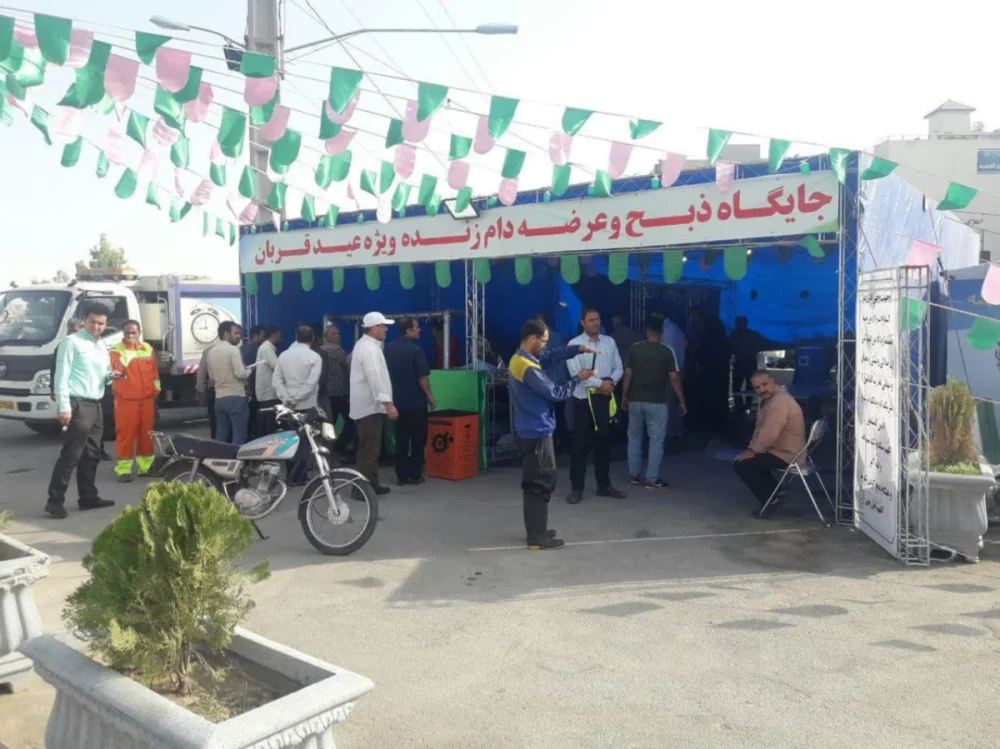 آماده سازی ۶ جایگاه ذبح و عرضه دام زنده به مناسبت عید قربان