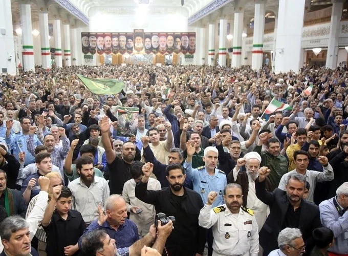 مراسم اربعین شهادت سپهبد موسوی در قم برگزار شد+ تصاویر