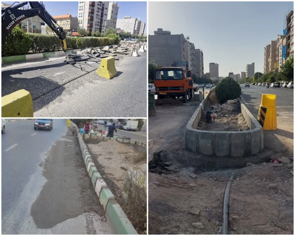 اصلاح هندسی ۵ نقطه پرترافیک با اعتبار ۳۰ میلیارد ریال به بهره‌برداری رسید
