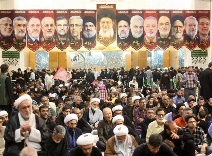 بزرگداشت امام شهید از سوی آستان مقدس امام حسین(ع) در قم +عکس